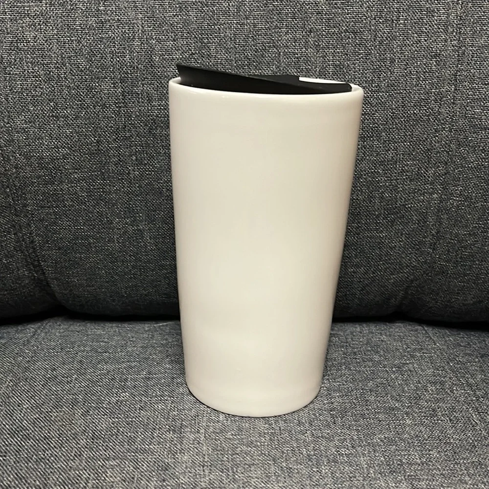 Starbucks Holiday 2020 White Ceramic Travel Mug
